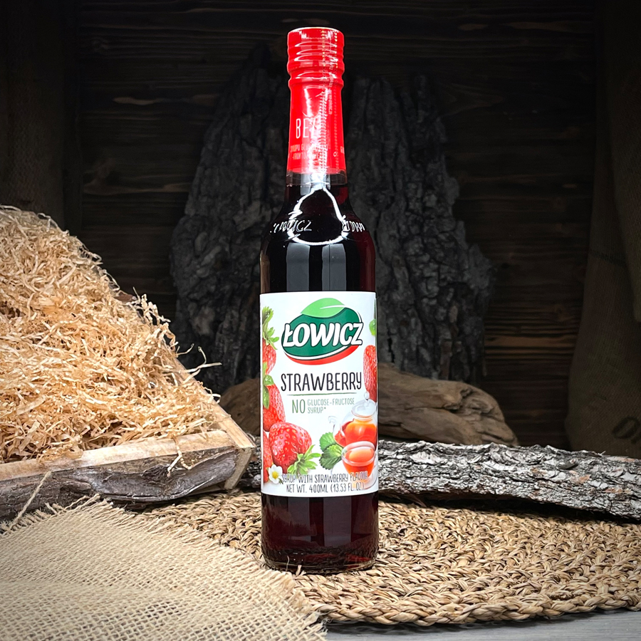 Клубничный сироп "Lowicz"
