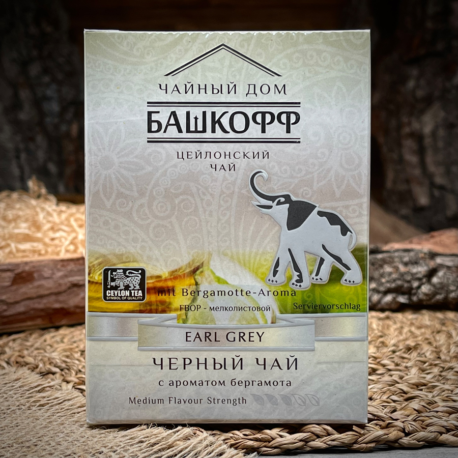 Цейлонский чай с ароматом бергамота "Чайный дом Башкофф"